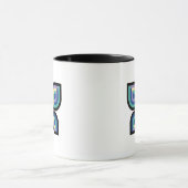 Schmetterling Petal Prism Tasse (Zentrum)