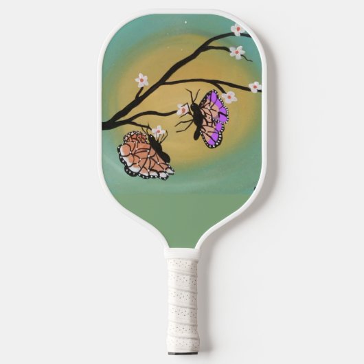 Schmetterling Pickleball Schläger (Vorderseite)
