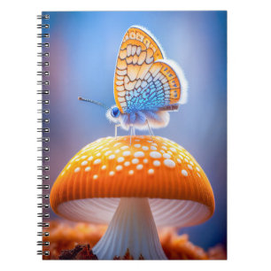 Schmetterling Pilzruhe Stille Stille Natur Friedli Notizblock