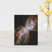 Schmetterling-Planetennebel Karte (Gelbe Blume)