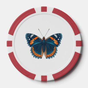 Schmetterling Pokerchips