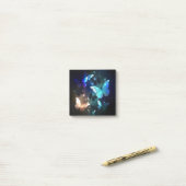 Schmetterling Post-it Klebezettel (Auf Schreibtisch)