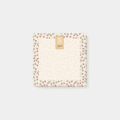 Schmetterling Post-it Klebezettel (Vorderseite)