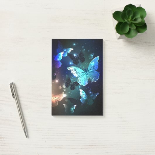 Schmetterling Post-it Klebezettel (Büro)