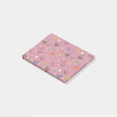 Schmetterling Post-it Klebezettel (angewinkelt)