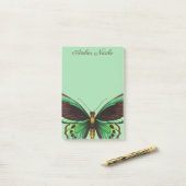 Schmetterling Post-it Klebezettel (Auf Schreibtisch)