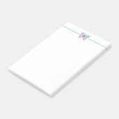 Schmetterling Post It Notizen (angewinkelt)