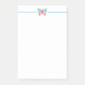 Schmetterling Post It Notizen (Vorderseite)