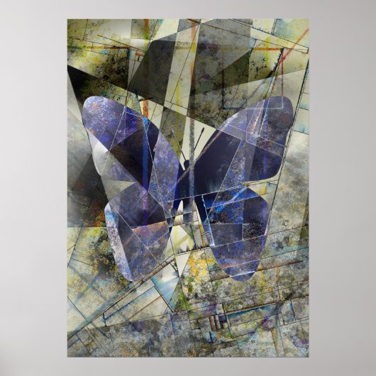 Schmetterling Poster (Vorne)