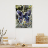 Schmetterling Poster (Küche)