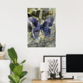 Schmetterling Poster (Heimbüro)