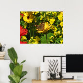 Schmetterling Poster (Heimbüro)