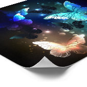 Schmetterling Poster (Ecke)