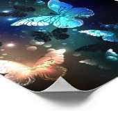 Schmetterling Poster (Ecke)