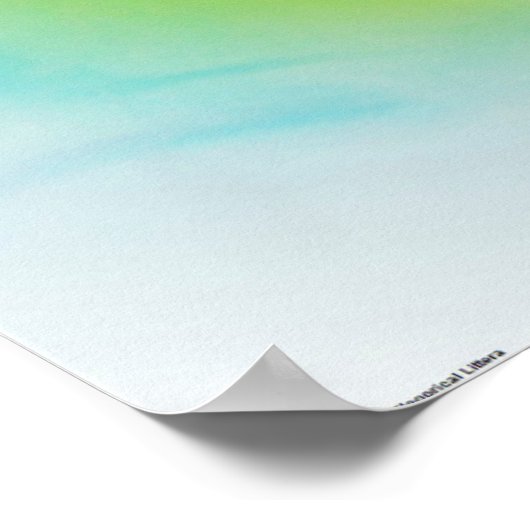 Schmetterling, Poster (Ecke)