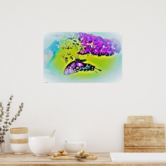 Schmetterling, Poster (Küche)