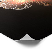 Schmetterling Poster (Ecke)