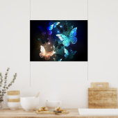 Schmetterling Poster (Küche)