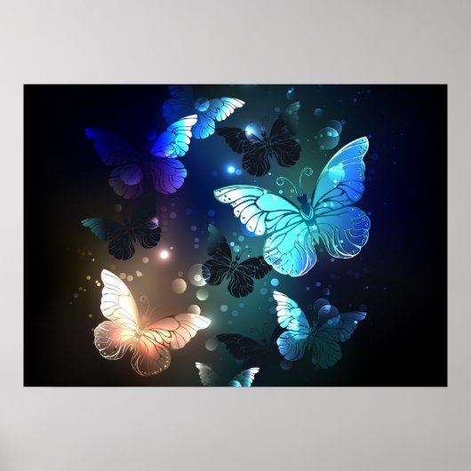 Schmetterling Poster (Vorne)