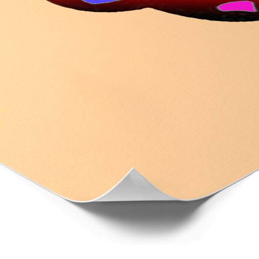 Schmetterling Poster (Ecke)