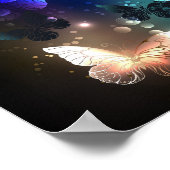 Schmetterling Poster (Ecke)
