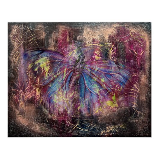 Schmetterling  poster (Vorderseite)