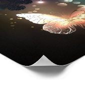 Schmetterling Poster (Ecke)