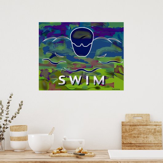 Schmetterling Poster (Küche)