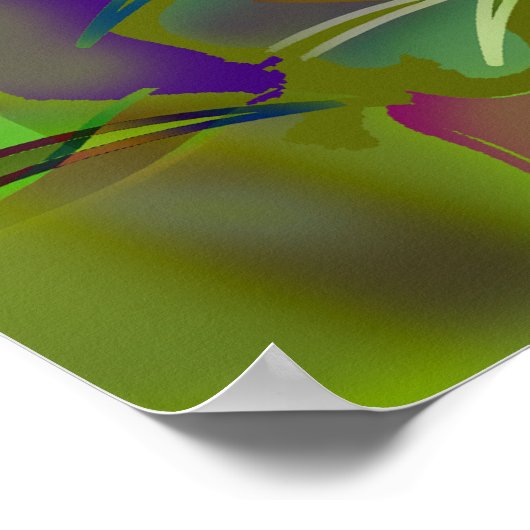 Schmetterling Poster (Ecke)