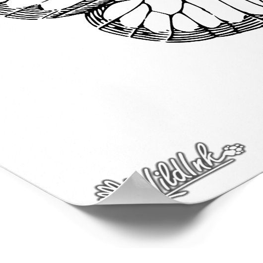 Schmetterling Poster (Ecke)