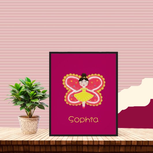 Schmetterling Poster