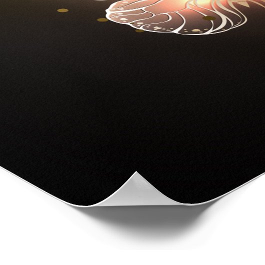 Schmetterling Poster (Ecke)