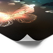 Schmetterling Poster (Ecke)