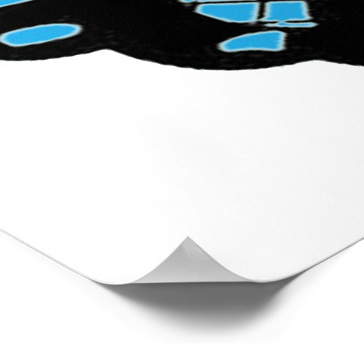 Schmetterling Poster (Ecke)