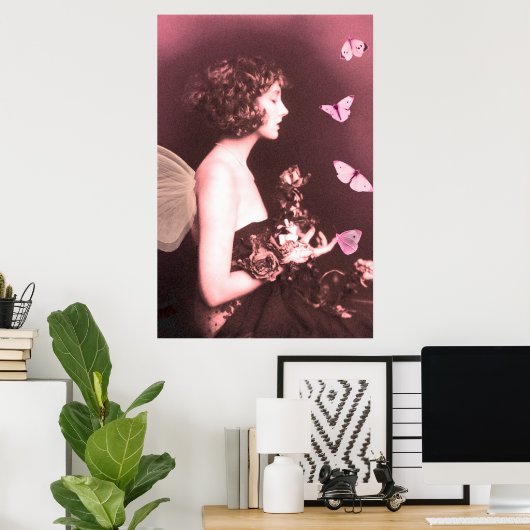 Schmetterling Poster (Heimbüro)