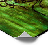 Schmetterling Poster (Ecke)