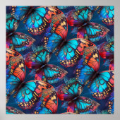 Schmetterling Poster (Vorne)