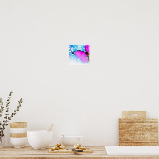 Schmetterling Poster (Küche)