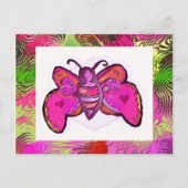 schmetterling postkarte (Vorderseite)