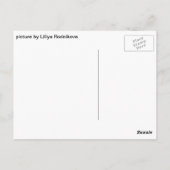 Schmetterling Postkarte (Rückseite)