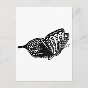 Schmetterling Postkarte