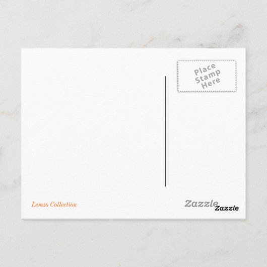 Schmetterling Postkarte (Rückseite)