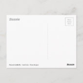 Schmetterling Postkarte (Rückseite)