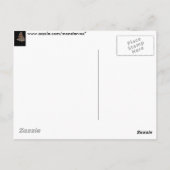 Schmetterling Postkarte (Rückseite)