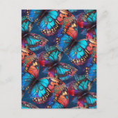 Schmetterling Postkarte (Vorderseite)