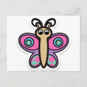 Schmetterling Postkarte (Vorderseite)