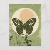 Schmetterling Postkarte (Vorderseite)