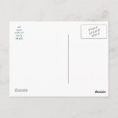 Schmetterling-Postkarte für Pipevine Frack Postkarte (Rückseite)