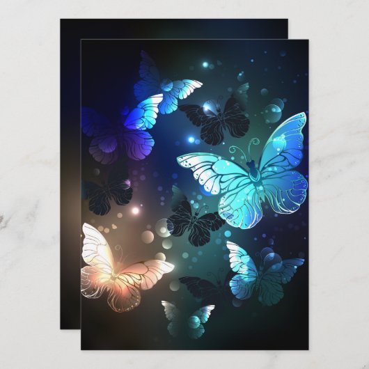 Schmetterling Programm (Vorne/Hinten)