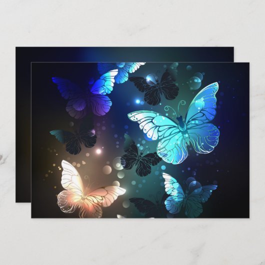 Schmetterling Programm (Vorne/Hinten)